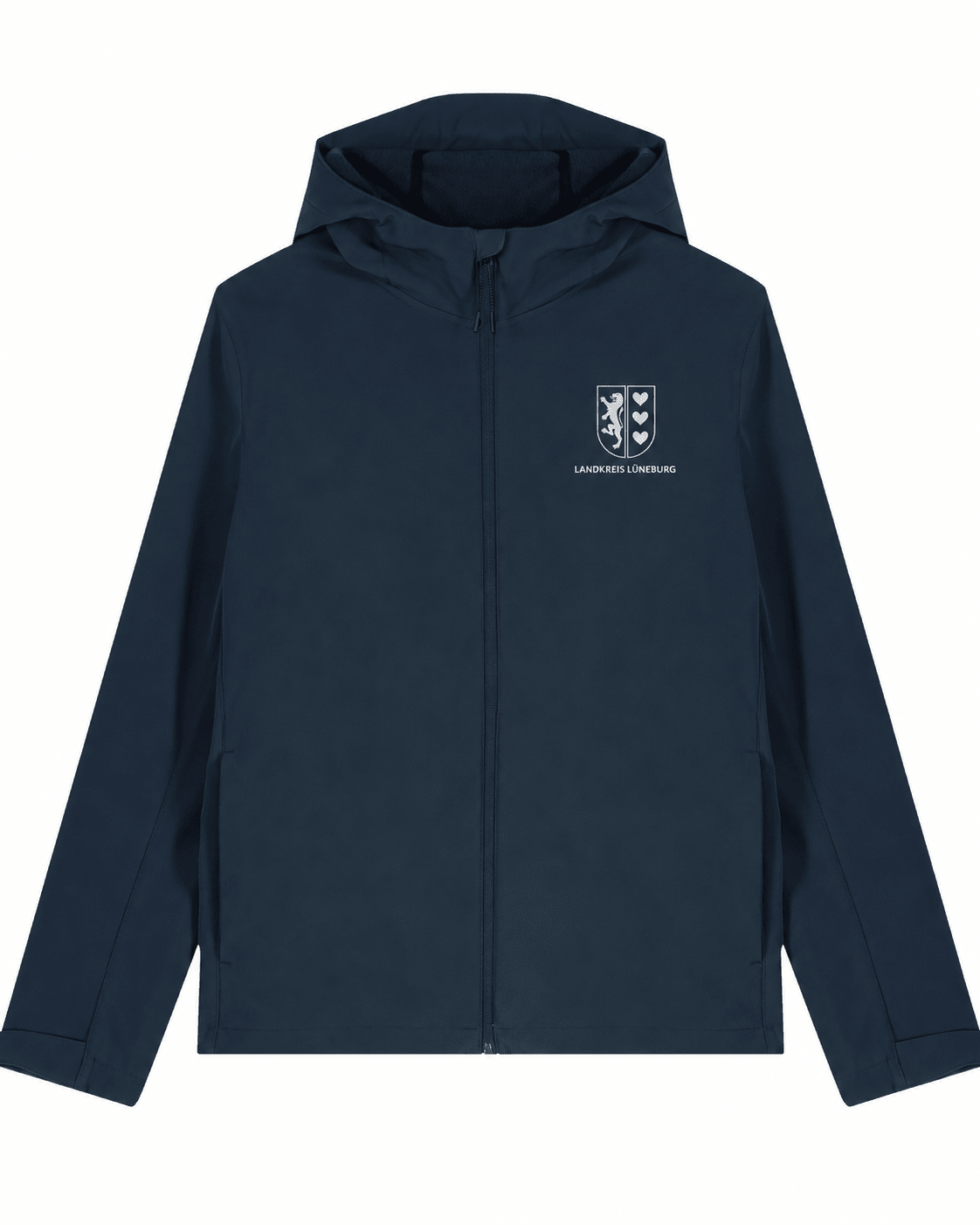 Leichte Regenjacke / Softshell Landkreis Lüneburg - Merch by Gib Rillé