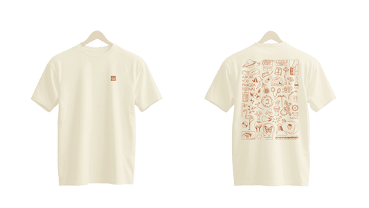 Pangea Festival Merch T-Shirt 2026 - Merch by Gib Rillé
