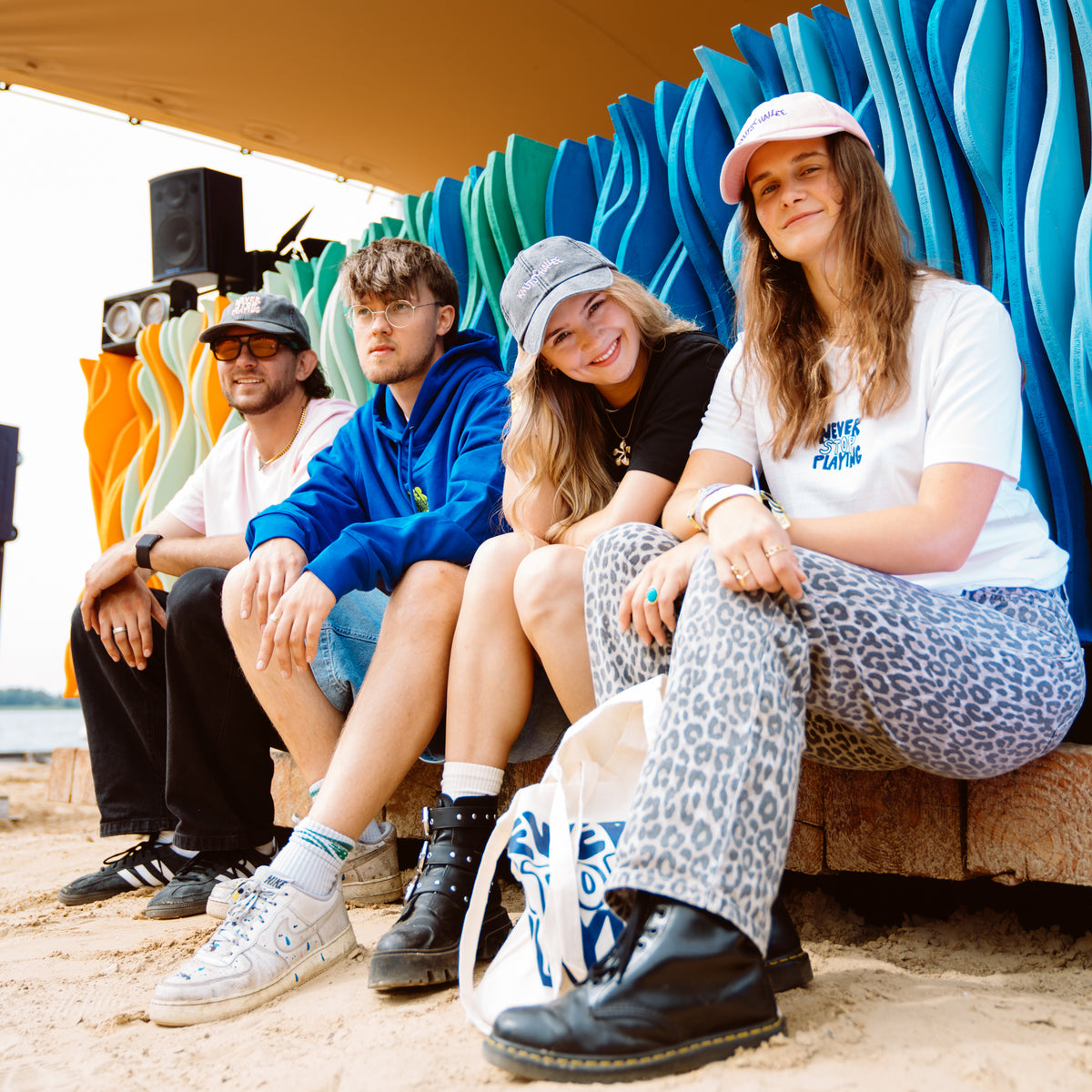 Festival Merch Konzept für About You Pangea Festival 2025 von Gib Rillé