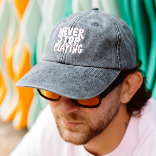 Pangea Festival Merch Cap  Never Stop Playing 2025