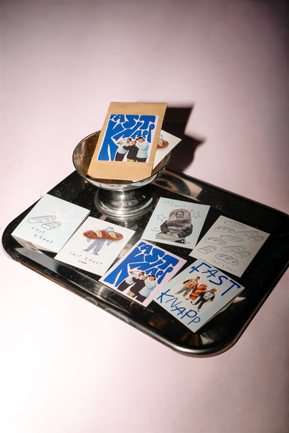 Fast Knapp Sticker-Set