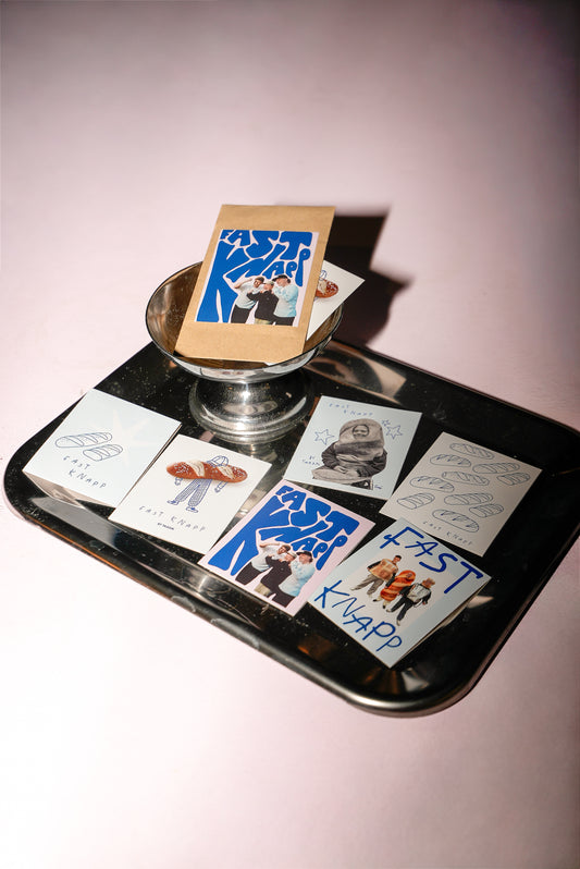 Fast Knapp Sticker-Set - Merch by Gib Rillé