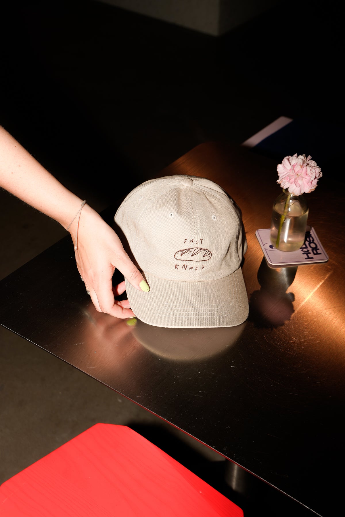 Fast Knapp Cap Beige
